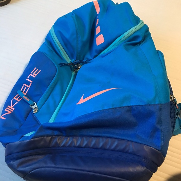 blue nike elite bag